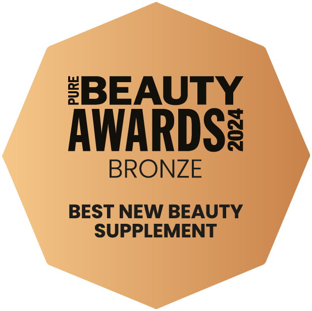 Pure beauty Award Bronze ‘Best New Beauty Supplement’